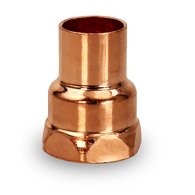 SUPPLYGIANT Supply Giant DDGA0250 Female Adapter Fitting with C X F Connections 212 Copper - Image 2