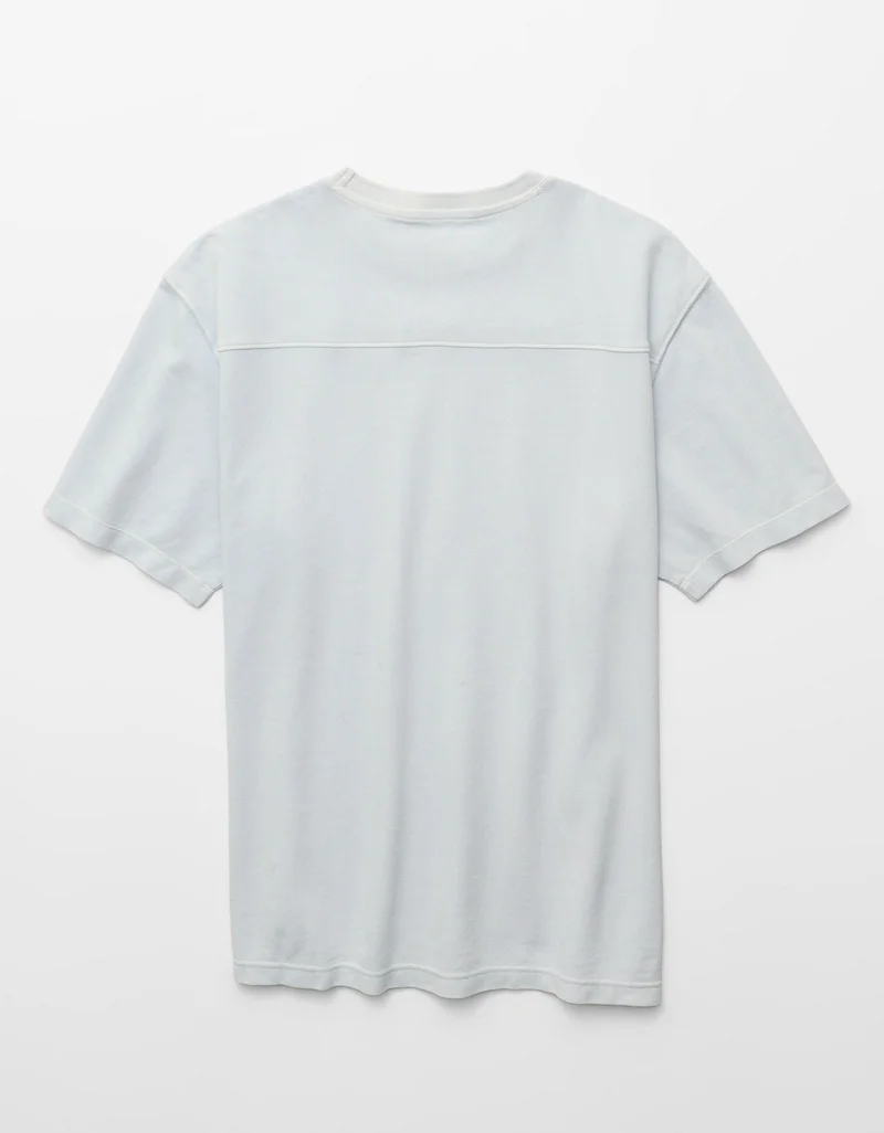 American Eagle  AE Short-Sleeve Pique T-Shirt  | Best Price UAE