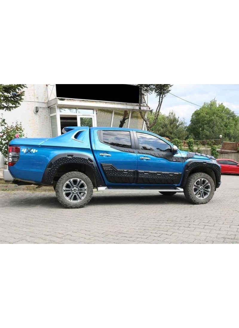 Dodik Omsa Mitsubishi L200 Fender Set 8 Pieces 2020 and Later  - Image 3