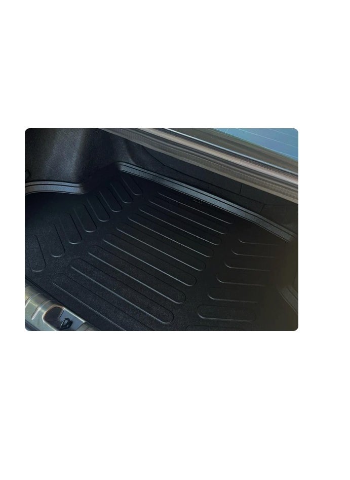 Rizline - RizLiner Toyota YARIS 2020-2024 Floor Mats 3D Custom Fit Compatible with  Car Mats Laser Measured 1st & 2nd Row Floor Liners All Weather Non-Slip (Black) - Image 1