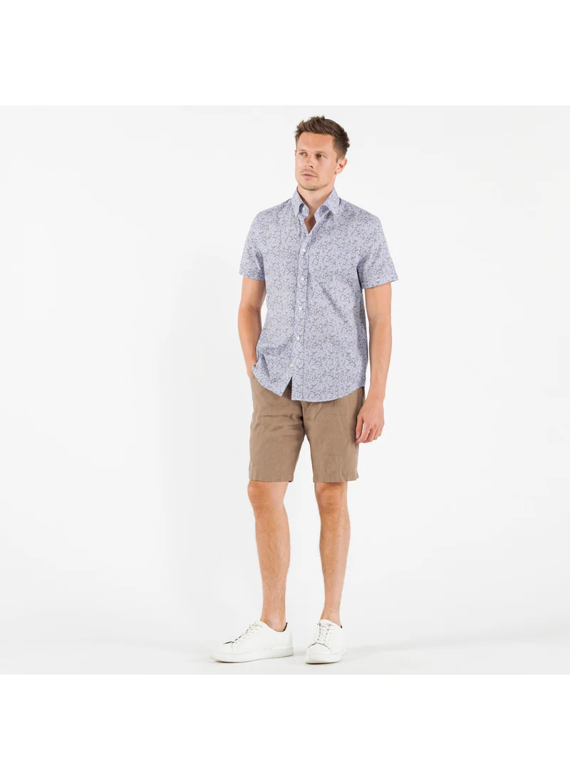 Vicomte A. Clive Sky Blue Shirt 100% Cotton