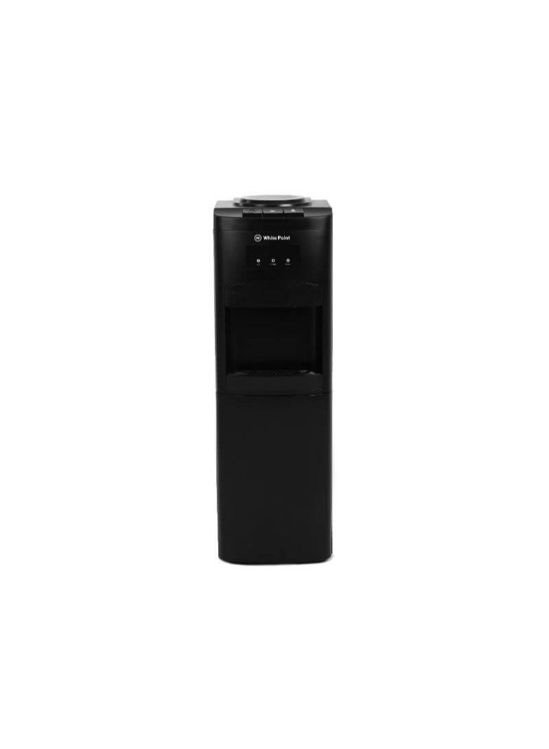 WhitePoint White Point 3-Tap Water Cooler with Storage Cabinet – Black (WPWD1316CBL) - Image 1