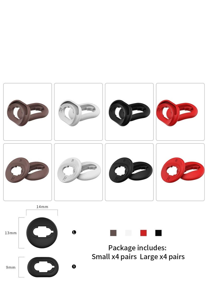 Zikra 8 Pairs Ear Tips for Galaxy Buds Live Silicone Anti-Slip Dust Ear Tip Accessories Compatible with Samsung Galaxy Buds Live - Image 2