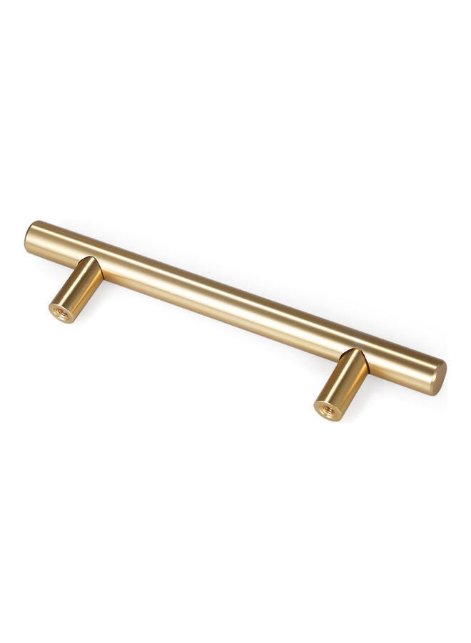 NIBEMINENT Brushed Brass Cabinet Handle Gold 160mm  - Image 1