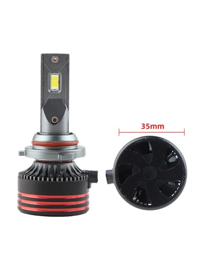 9006 Led Headlight Bulbs, 18000Lm, 6500K Cool White, 120W High Power, Fan-Cooled Conversion Kit (9006)
