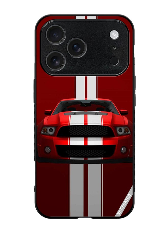 VR CREATIVE Protective Case Cover For Apple iPhone 17 Pro Max Car Design Multicolour