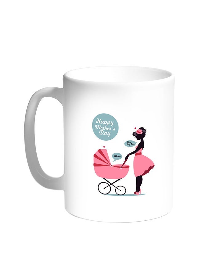 Happy Mother's Day Printed Coffee Mug White 11ounce