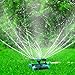 LAOZHOU LAOZHOU Sprinkler Rotating Lawn Sprinklers Large Area Coverage Water Sprinkler for Garden Yard Lawns Oscillating Hose  - Image 2