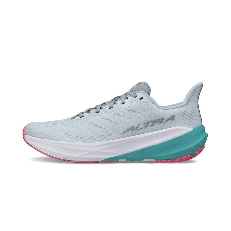 ALTRA Women's Experience Flow 2 Road Running Shoe, Gray/Teal, 9 - Image 1