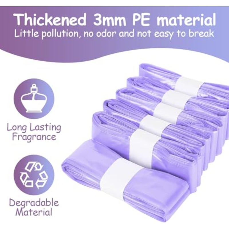 Nappy Bin Refill Bags, Universal, Fits Tommee Tippee, Twist Click, AngelCare, Genie, Foppapedretti, Smellproof, Diaper Pail Refills, Holds Up to 280 Diapers Each - Image 2