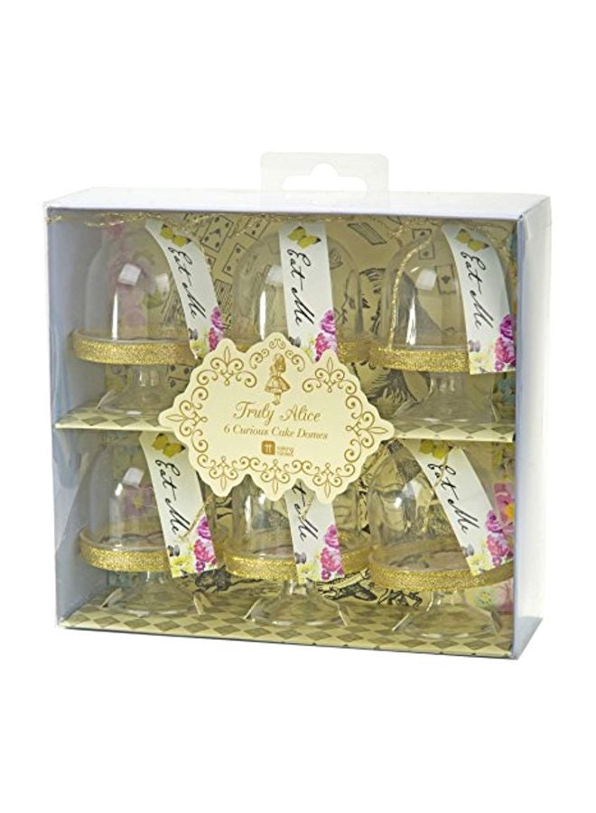 توكينج تيبلز "مجموعة مجسمات لشخصيات فيلم "Alice In Wonderland" من 6 قطع" - Image 2