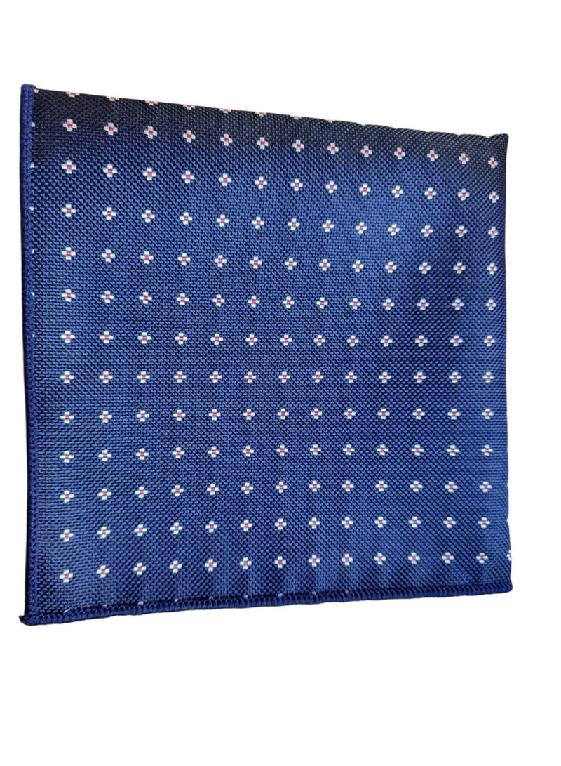 Men's pocket square to complete a formal suit look - high-quality fabric with a modern design - Image 1