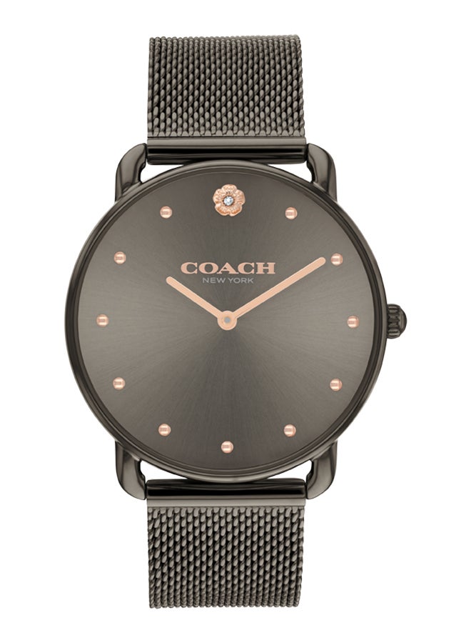 COACH ساعة يد نسائية أنالوج دائرية من الفولاذ المقاوم للصدأ 14504210 - 36 مم - Image 1