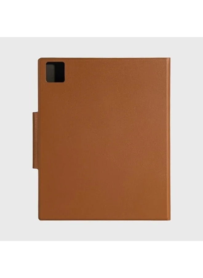 BOOX Tab Ultra C Pro Cover Brown – Premium Magnetic Protective Case with Folding Stand, Auto Sleep/Wake, Elegant Leather Design for BOOX Tab Ultra C Pro E-Ink Tablet Digital Notebook - Image 1