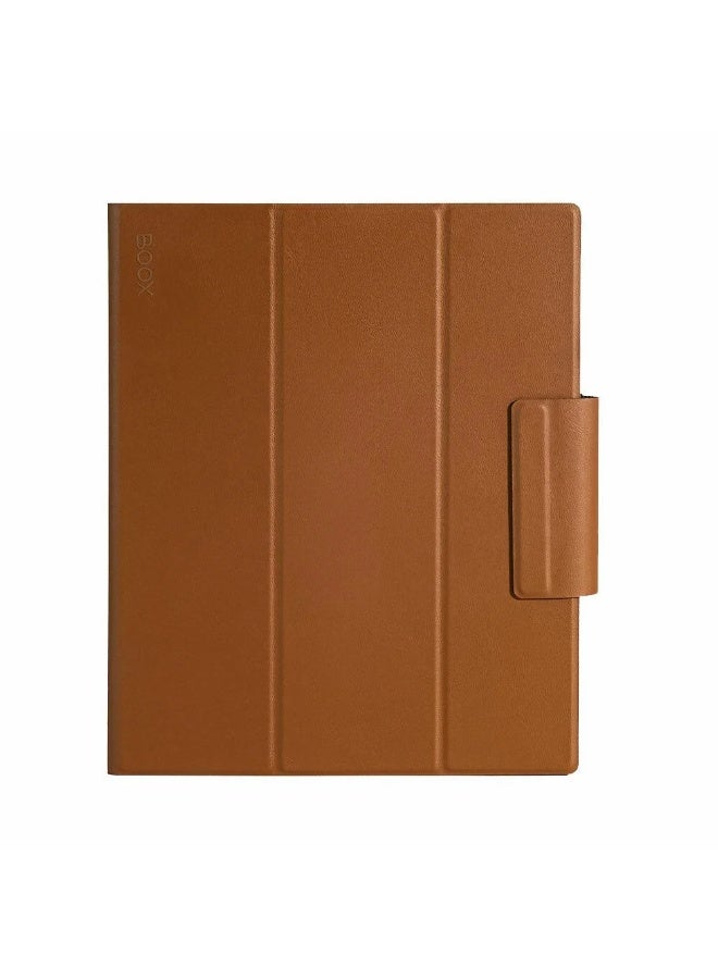 BOOX Tab Ultra C Pro Cover Brown – Premium Magnetic Protective Case with Folding Stand, Auto Sleep/Wake, Elegant Leather Design for BOOX Tab Ultra C Pro E-Ink Tablet Digital Notebook - Image 2