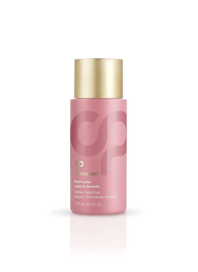 ColorProof Evolved Color Care - Plush Locks Leavein Smooth Anti Frizz Smoothing Lotion Protects & Reduces Blow Dry Time Controls Frizz & Adds Shine Sulfatefree Vegan 6.7Fl Oz - Image 1