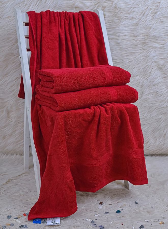 Banotex Burgundy multi size towel - Image 2