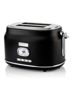 Westinghouse Retro Series 2-Slice Toaster 815W - Black | High-Power Toaster for Even Toasting, Bagels & More  - Image 1