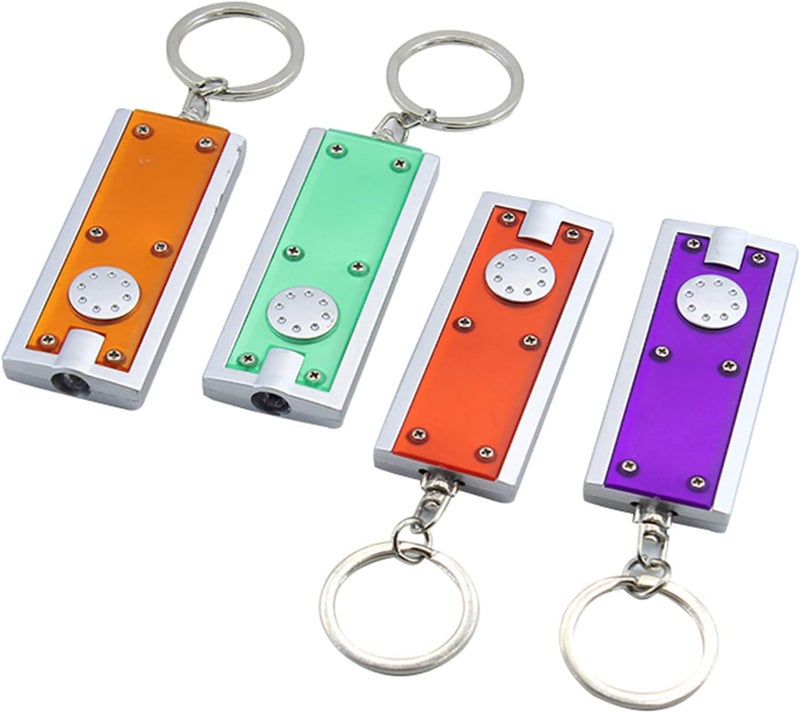 Priority based order prep 4Pcs Led Keyring Torches Bright Outdoor Waterproof Flashlight Torches Keyring Small Flashlight for Hiking Camping All user affordable trusted quality Ready goods scheduled ship Narrow & wide space compatible Sand resistant Heavy load resistant Pre-stock well-packed goods Global upgraded practical design Proper storage environment Adjustable build Labor saving optimized design Global flexible sizing options Diverse purchase plan Flexible trendy construction Affordable trusted craftsmanship Nationwide courier network Market mainstream color picks Solid anti-deform Market multi-use trusted quality Shop & home all-space compatible Local supply chain stock Budget global standard quality Good ventilation Multi-demand compliant quality Wide range usage design - Image 1