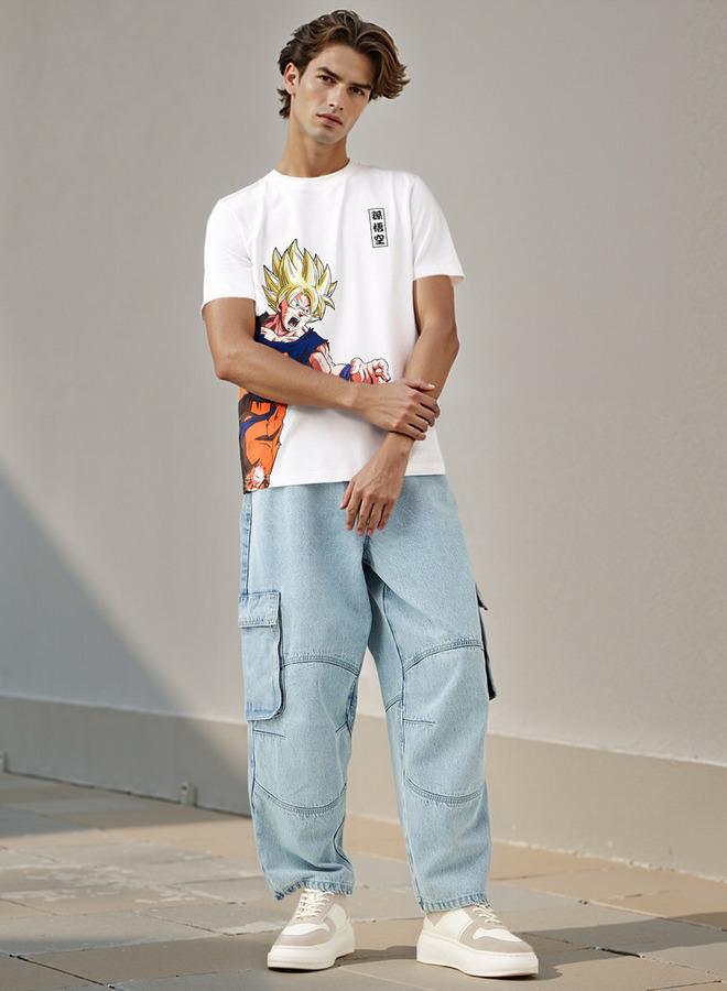 سبلاش فيڤ تيشيرت دراغون بول زد بطبعة ياقة دائرية - Image 2