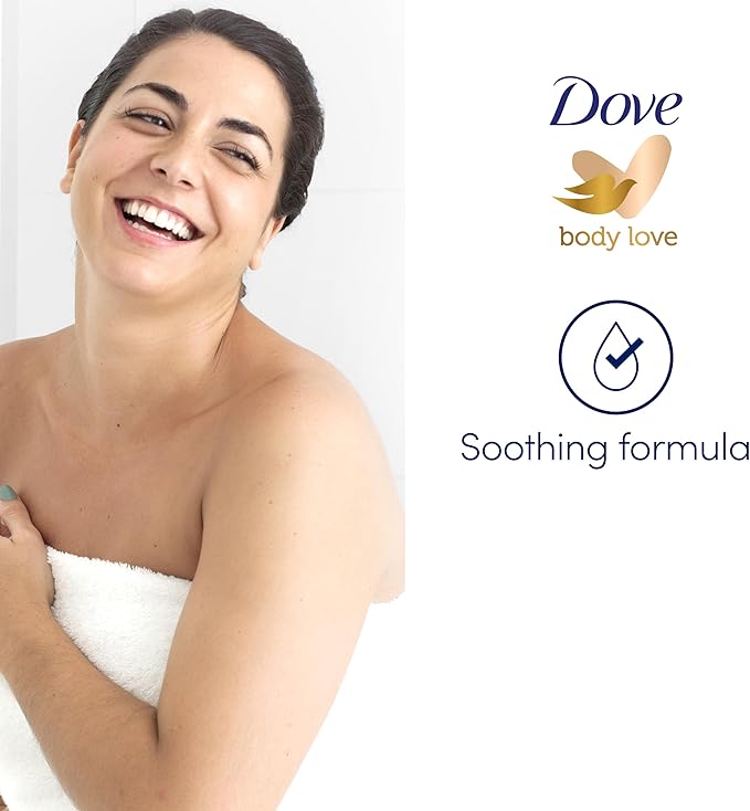 Dove حمام دوف المهدئ مع كريم اللوز والكركديه لحمام فقاعات مريح 450 مل - Image 3
