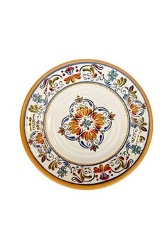 Reko Melamine Dinner Plates, Set of 6-9 Inch Serving Dishes for Indoors Serving Plates  - Image 2