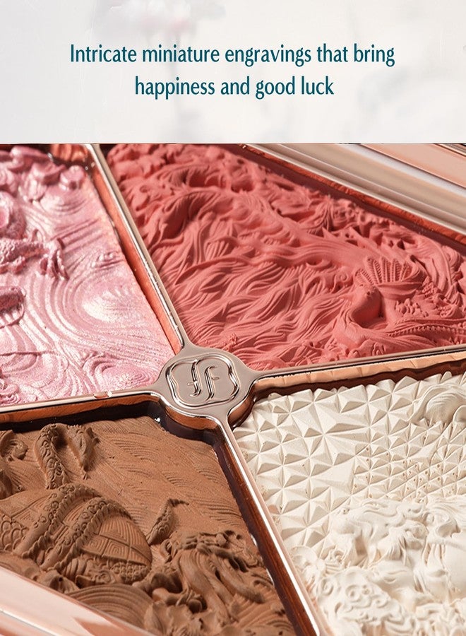 FLORASIS Eastern Beasts Sculpting Makeup Palette (Ode to Embroidery) (02 Eastern Beast, 1 Count) - Image 2