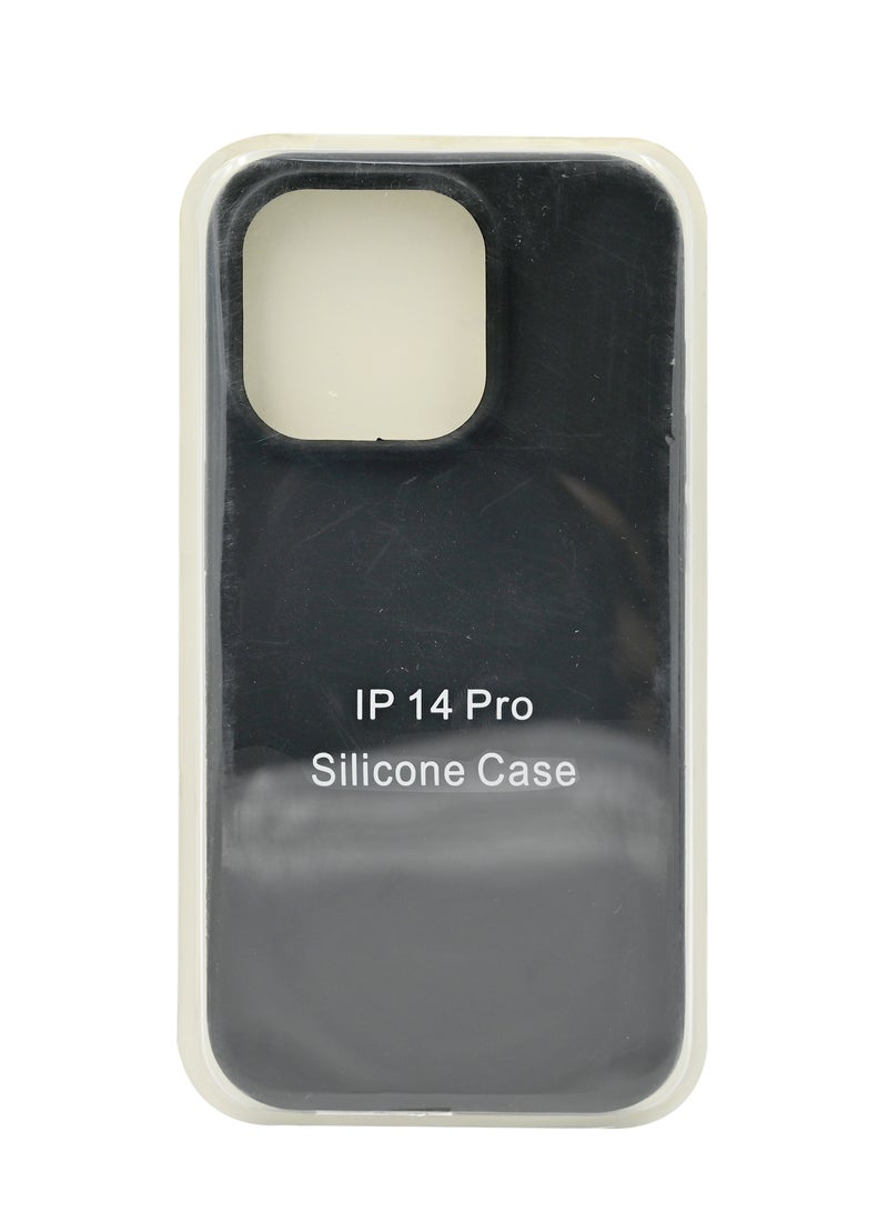 M SILICONE CASE IPHONE 14 PRO BLACK 