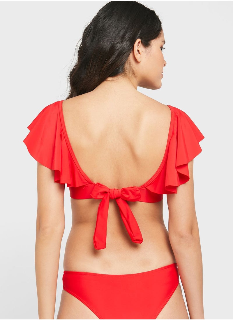 Ginger - Ruffle Crop Bikini Set - Image 1