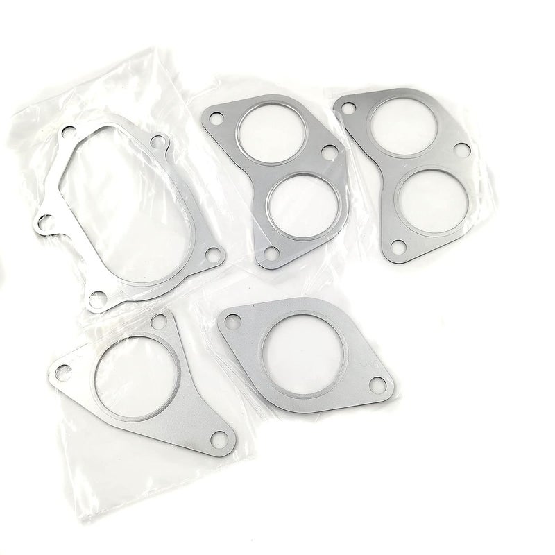 BRGMAX Fits for Subaru WRX Xt Sti Gt Exhaust Manifold Gasket Kit Up&Down Pipe Turbo - Image 1