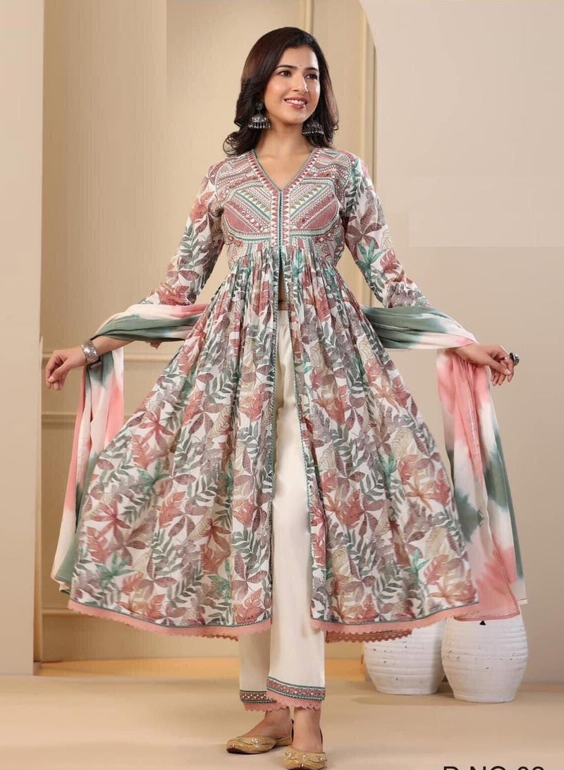 فستان أناركالي - Image 2