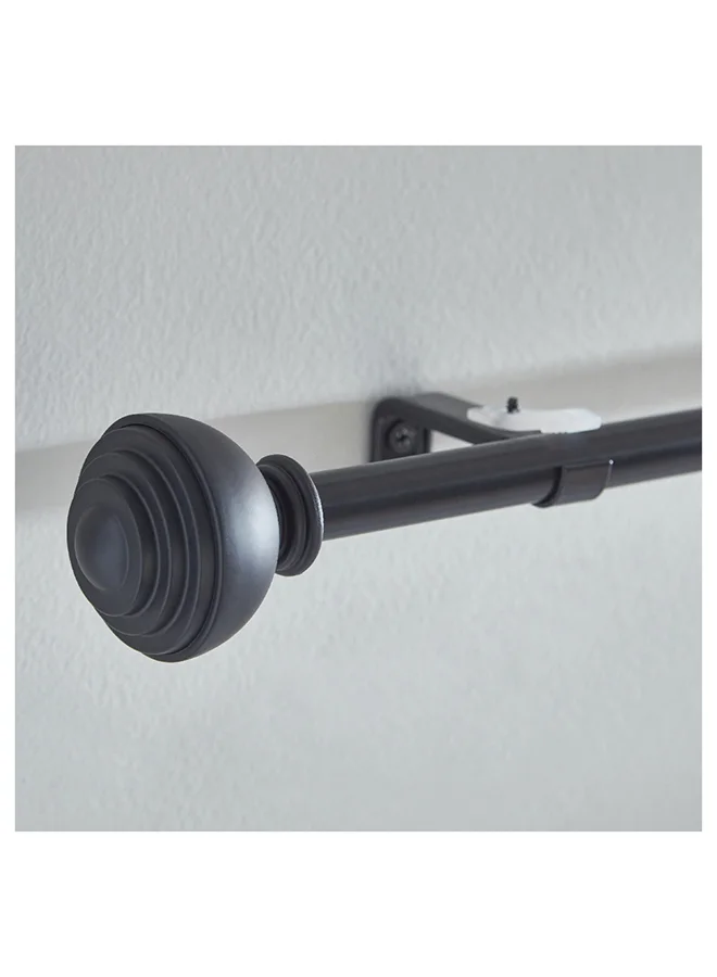 Home Box Quala Extendable Single Curtain Rod 121 x 1.6 cm