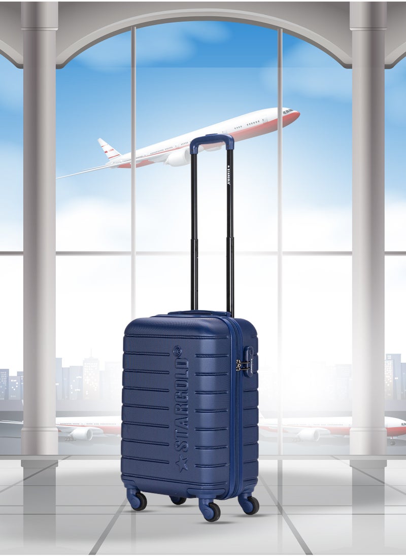 Stargold Single Hardside Spinner ABS Trolley Luggage With Number Lock 20 Inches  - Image 2