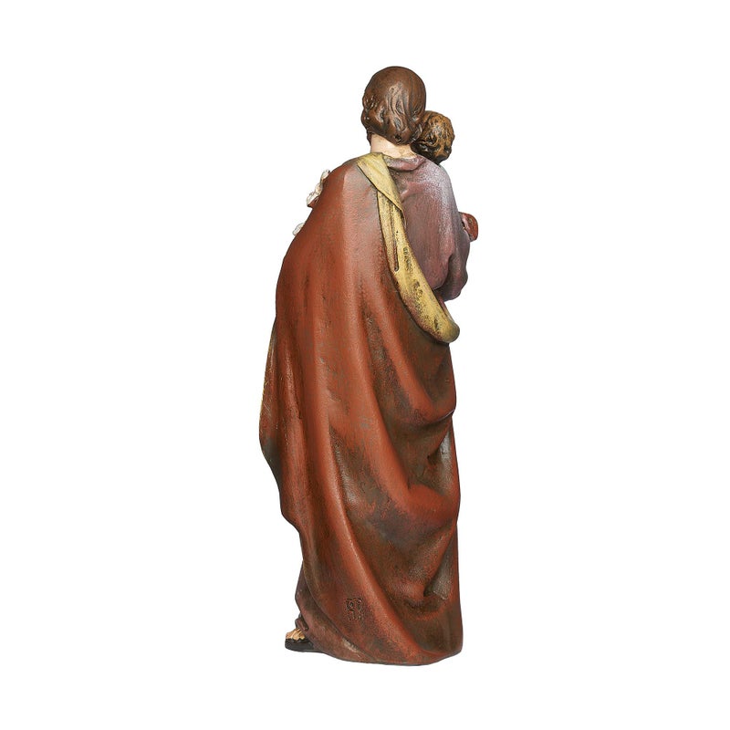 Joseph's Studio by Roman - St. Joseph and Child Jesus Figure, Renaissance Collection, 6.25" H, Resin and Stone, Religious Gift, Decoration, Collection, Durable, Long Lasting - Image 3