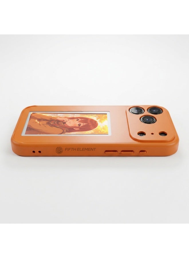 FIFTH ELEMENT NOVA NFC Photo Case with E-Ink Display for iPhone 17 Pro Max, Large Custom Image Cover - Image 3