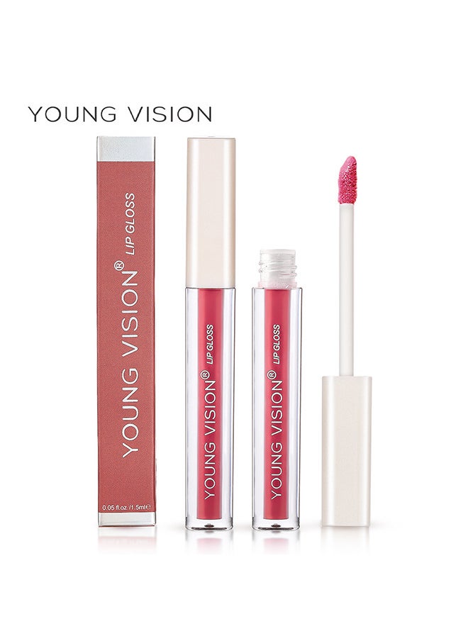 Matte Liquid Lipstick Makeup, Matte Velvety Long-Lasting Wear Non-Stick Cup Not Fade Waterproof Lip Gloss