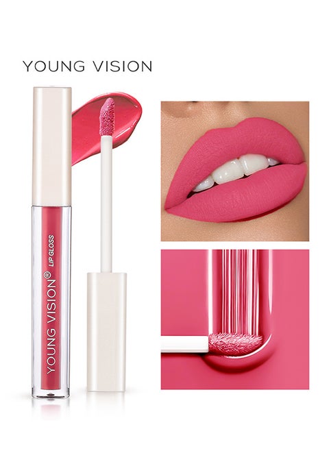 Matte Liquid Lipstick Makeup, Matte Velvety Long-Lasting Wear Non-Stick Cup Not Fade Waterproof Lip Gloss