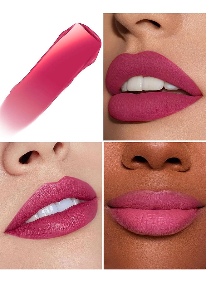 Matte Liquid Lipstick Makeup, Matte Velvety Long-Lasting Wear Non-Stick Cup Not Fade Waterproof Lip Gloss