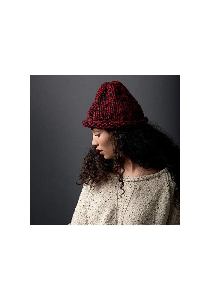 Bernat Softee Chunky Yarn, 3.5 Oz, Gauge 6 Super Bulky in Wine Color - Image 5