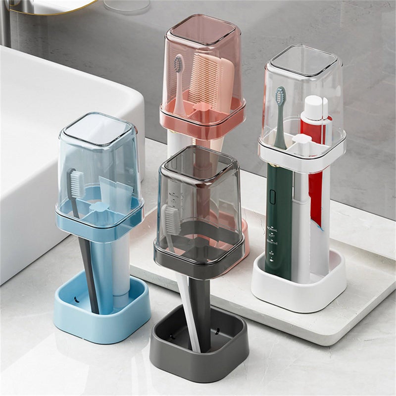 Blue Adjustable Bathroom Storage Rack With Drainage For Shower Organizer - Image 5