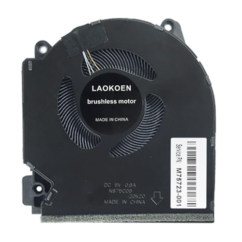 LAOKOEN New Cooling Fans for HP Victus Gaming laotop 16-d 16-e TPN-Q263 TPN-Q264 RTX3050 RTX3050Ti GTX1650/Ti DC 5V 10H Fan P/N:M75723-001 M75721-001 M75720-001 M75722-001,（Not for RTX3060 Laptop - Image 5