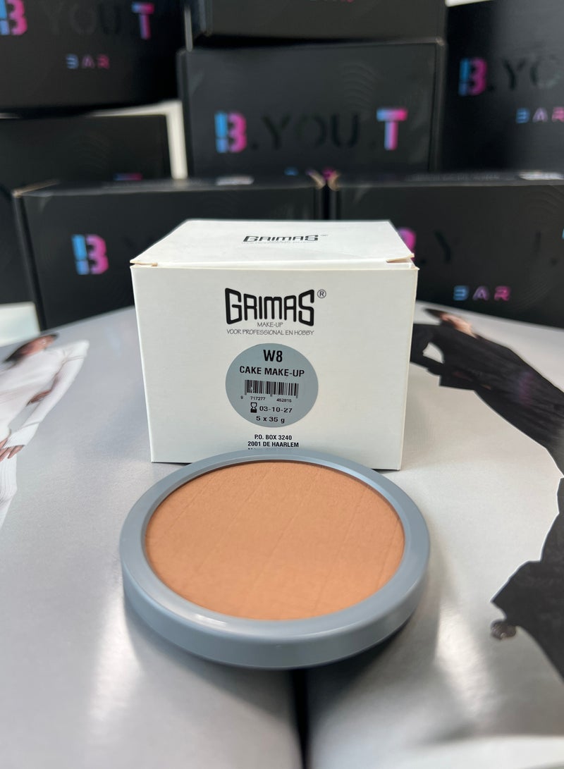 Grimas Cake Makeup W8 - Image 2