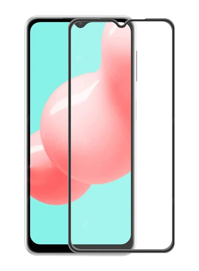 Samsung Galaxy M12 / A12 / A32 5G / M32 5G / M02 / M02s / A02 / A02s / A03s / F12 Screen Protector Glass Full Glue Edge-to-Edge Screen Protector(4 Pack)