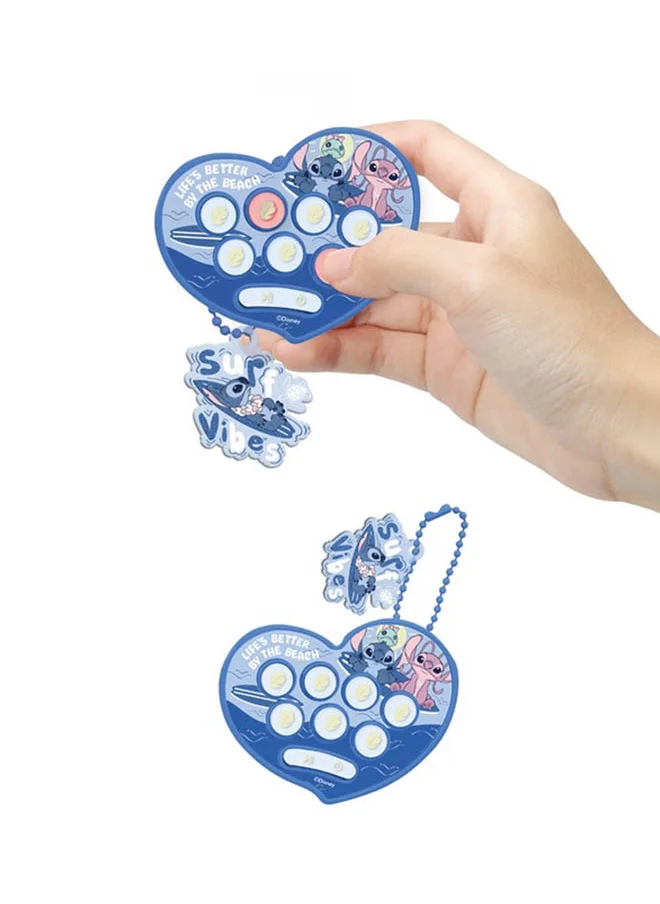 ديزني Stitch Whack-A-Mole Game Key Chain 7 X 6