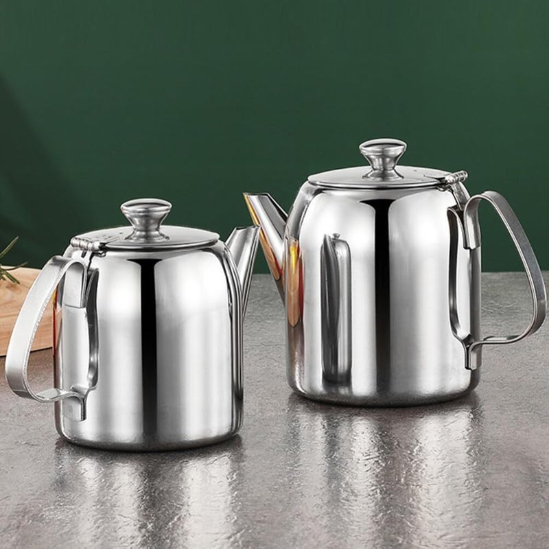 Stainless Steel Tea Kettle For Stovetop And Camping 17X15 7X10 5CM - Image 4