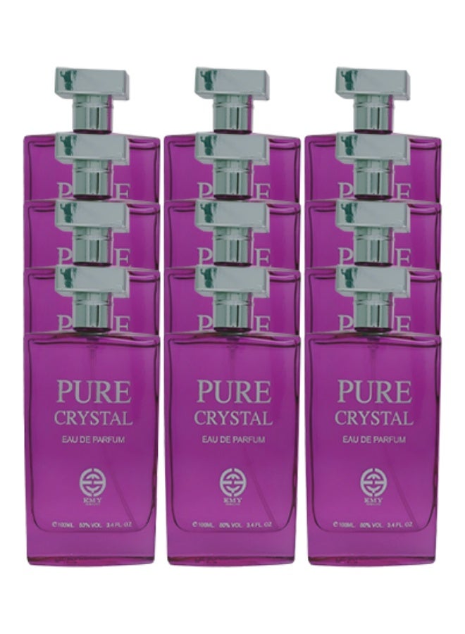 EMYC 12 Pieces Pure Crystal Perfume For Women 100ml EDP - Image 1