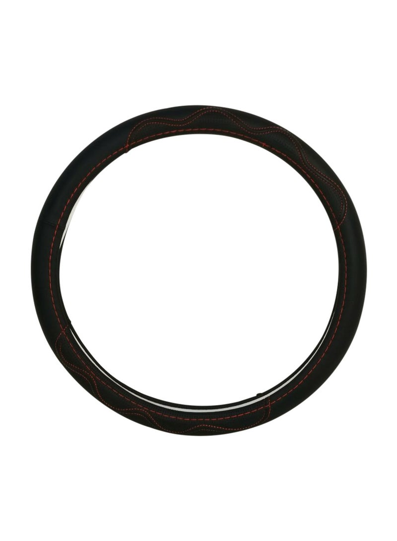 MOB Steering Wheel Cover PU Leather Anti-Slip Car Steering Wheel Cover Car Handle Cover - Image 2
