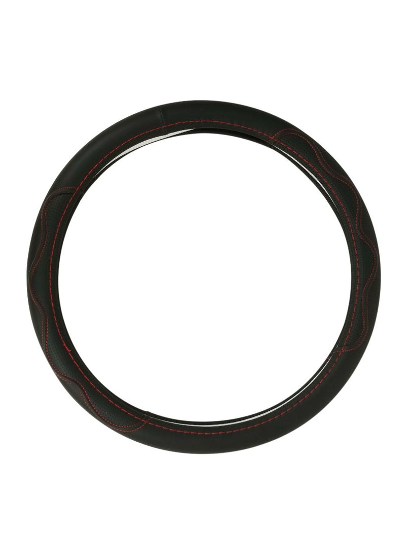 MOB Steering Wheel Cover PU Leather Anti-Slip Car Steering Wheel Cover Car Handle Cover - Image 3