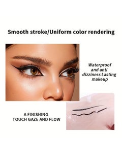 Ushas Long-lasting Matte Liquid Eyeliner, Waterproof Ink Liner, Smudge-Proof Professional Makeup Eye Liner Pencil for Women Easy to Use (Black)  - Image 4