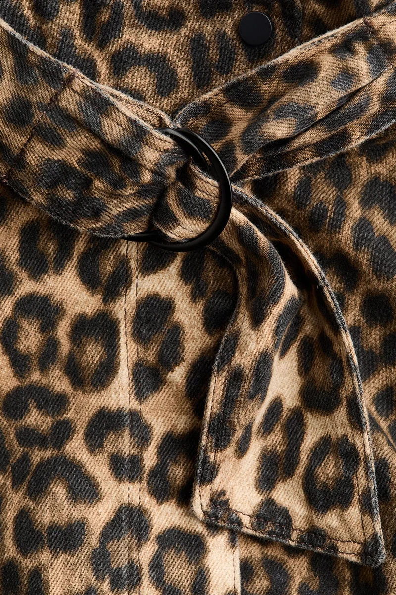 H&M  Printed balloon-sleeved jacket for Women | Best Price UAE